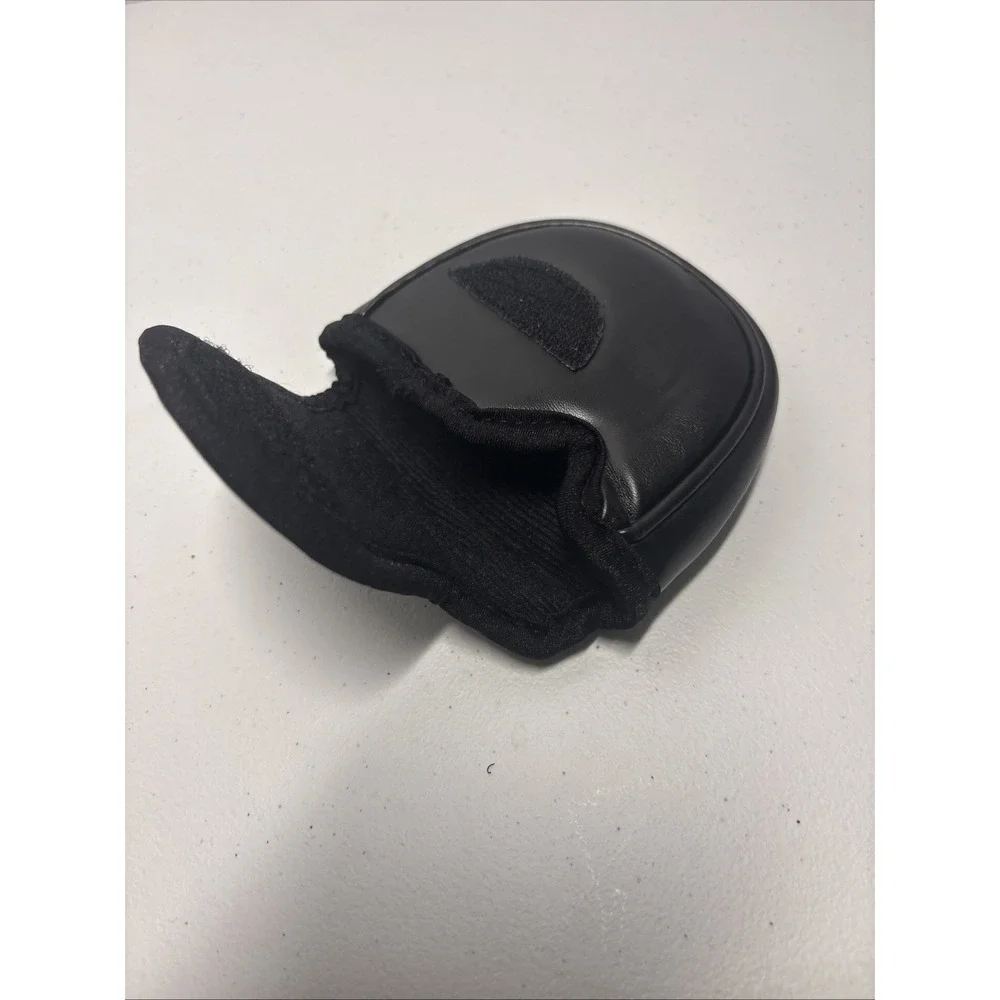 New Pinemeadow Mallet Style Putter Headcover Black /w White Stitching Right Hand